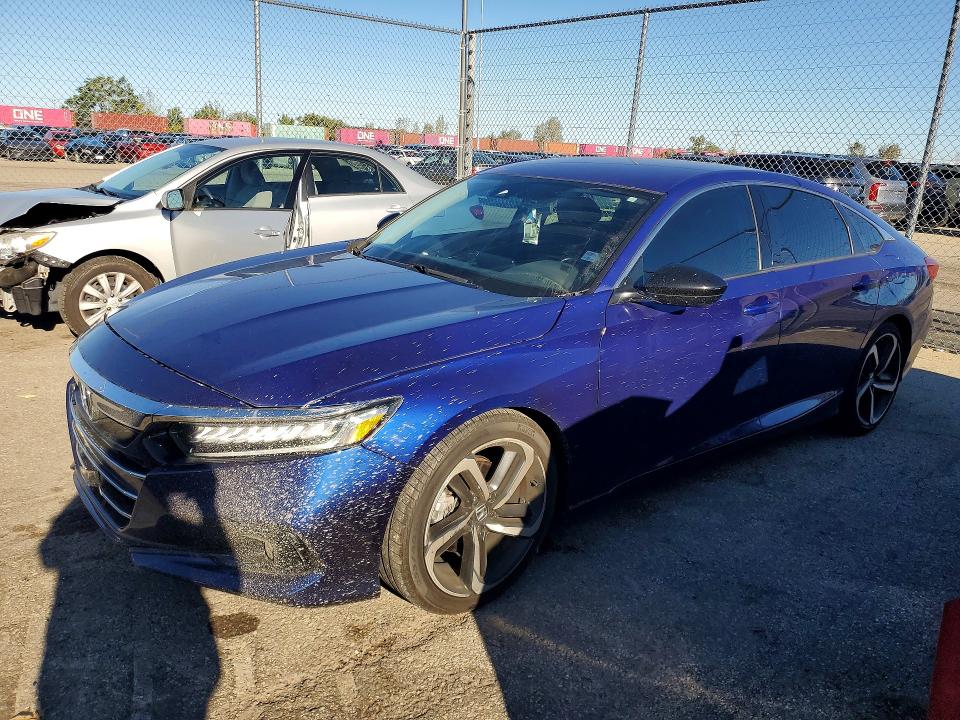 2021 Honda Accord მანქანა იყიდება აუქციონზე, vin: 1HGCV1F43MA117944, აუქციონის ნომერი: 71580066