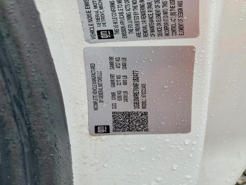 71351996 :رقم المزاد ، 1GB3WRE76NF182477 vin ، 2022 Chevrolet Silverado مزاد بيع