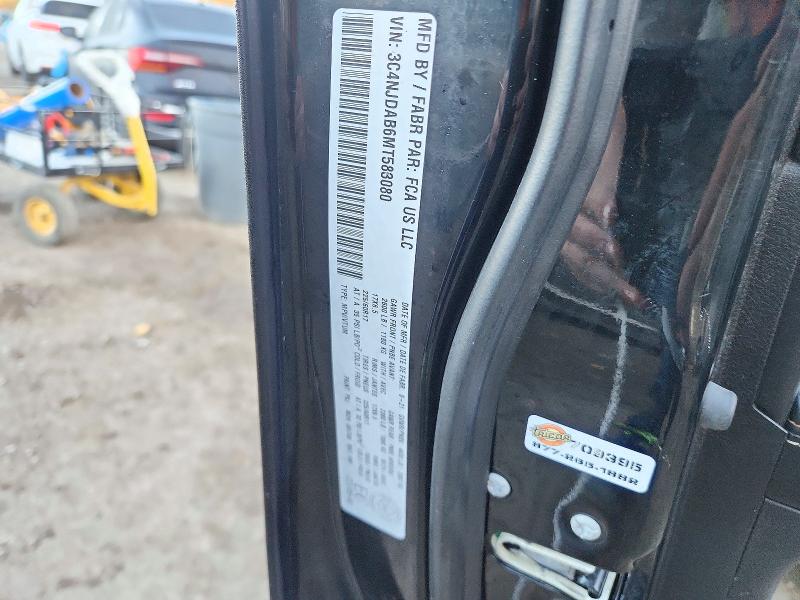 Aukcja sprzedaży 2021 Jeep Compass, vin: 3C4NJDAB6MT583080, numer aukcji: 71231636