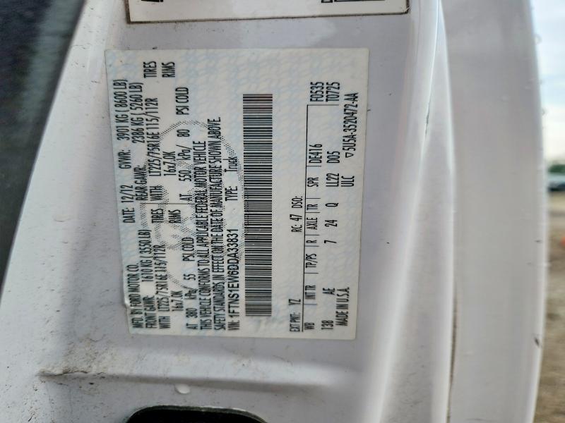 Продажа на аукционе авто 2013 Ford E150, vin: 1FTNS1EW6DDA33831, номер лота: 70922346
