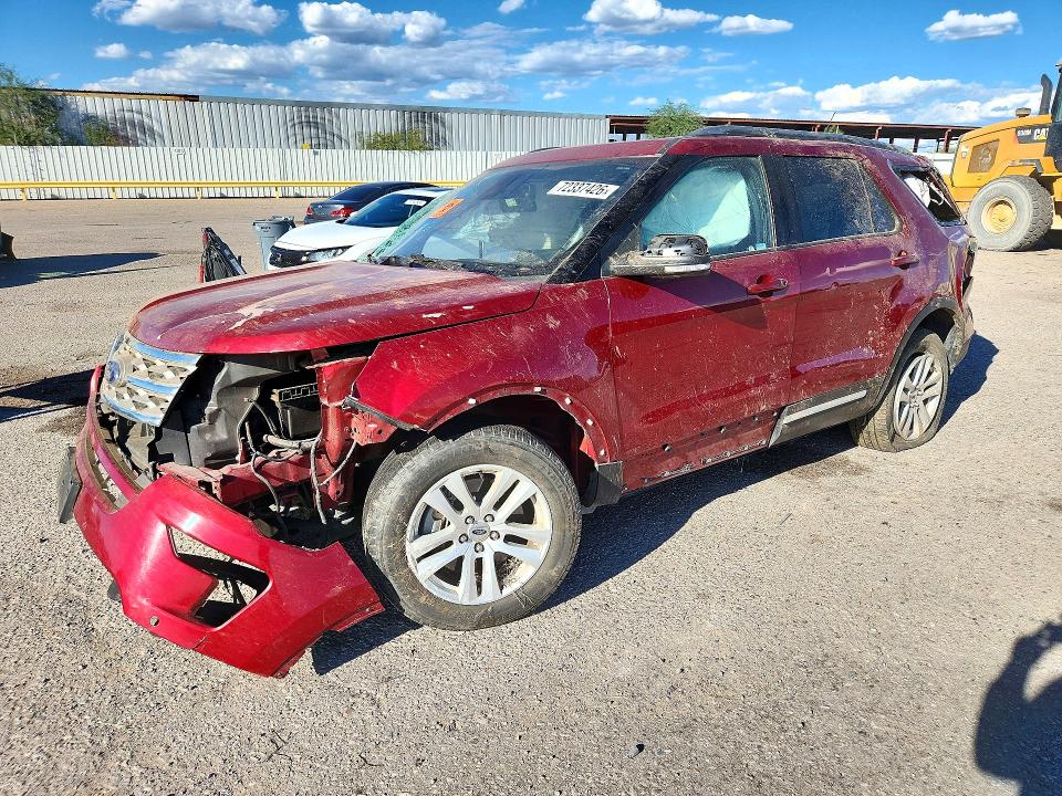 Продаж на аукціоні авто 2018 Ford Explorer, vin: 1FM5K8D83JGB48310, номер лоту: 72337426