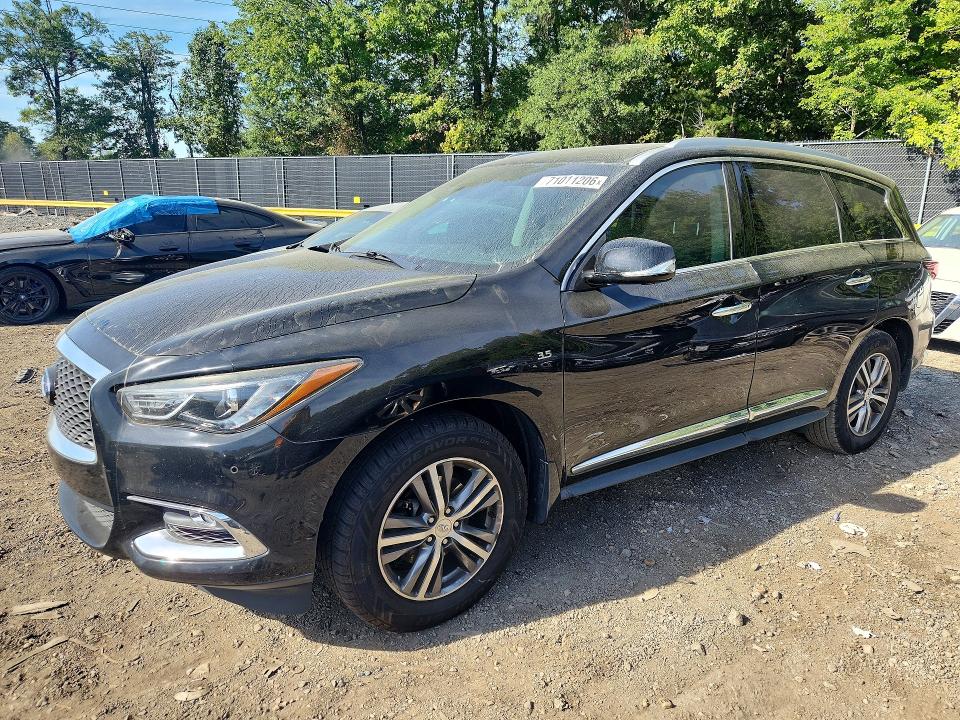 2019 Infiniti Qx60 მანქანა იყიდება აუქციონზე, vin: 5N1DL0MN1KC565353, აუქციონის ნომერი: 71011206