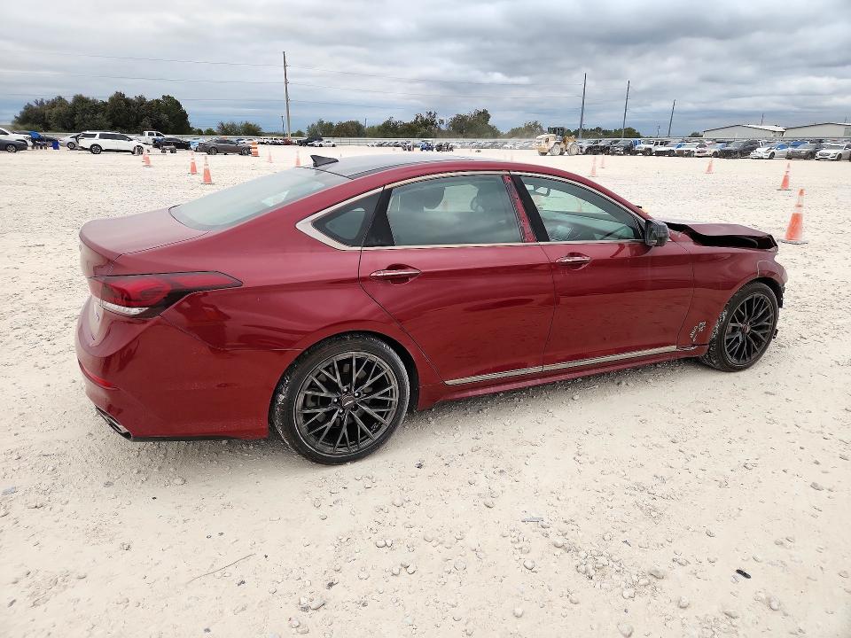 Продажа на аукционе авто 2018 Genesis G80, vin: KMHGN4JB5JU218738, номер лота: 73360466