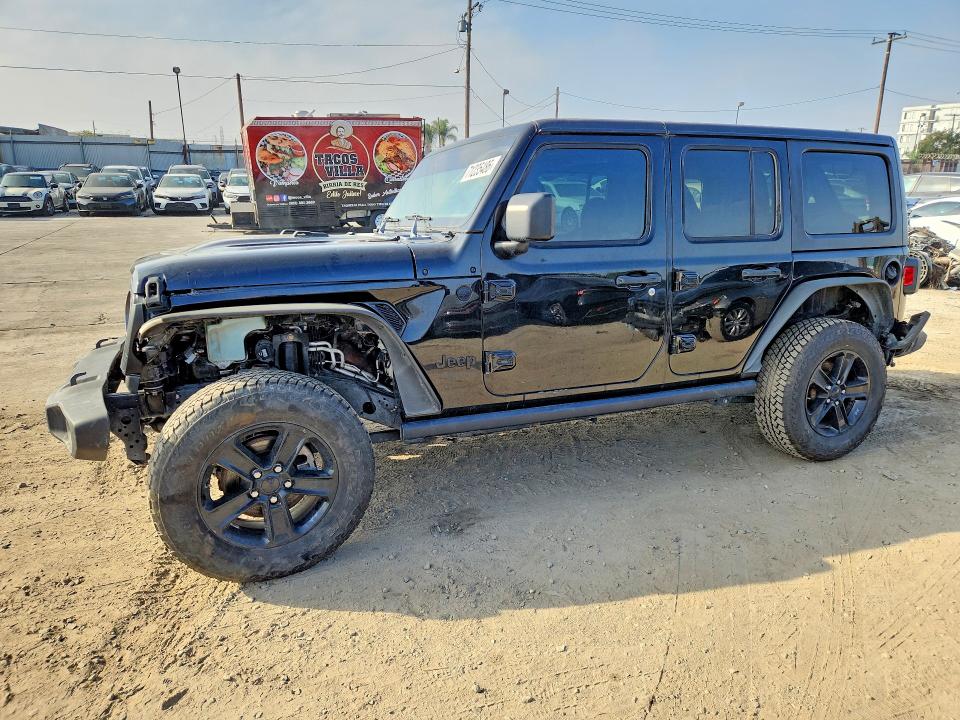 Auction sale of the 2021 Jeep Wrangler Unlimited, vin: 1C4HJXDG6MW509321, lot number: 71235486