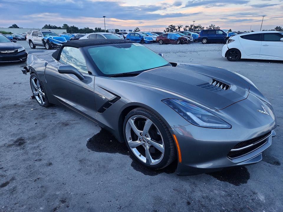 2015 Chevrolet Corvette მანქანა იყიდება აუქციონზე, vin: 1G1YM3D75F5104763, აუქციონის ნომერი: 70931246