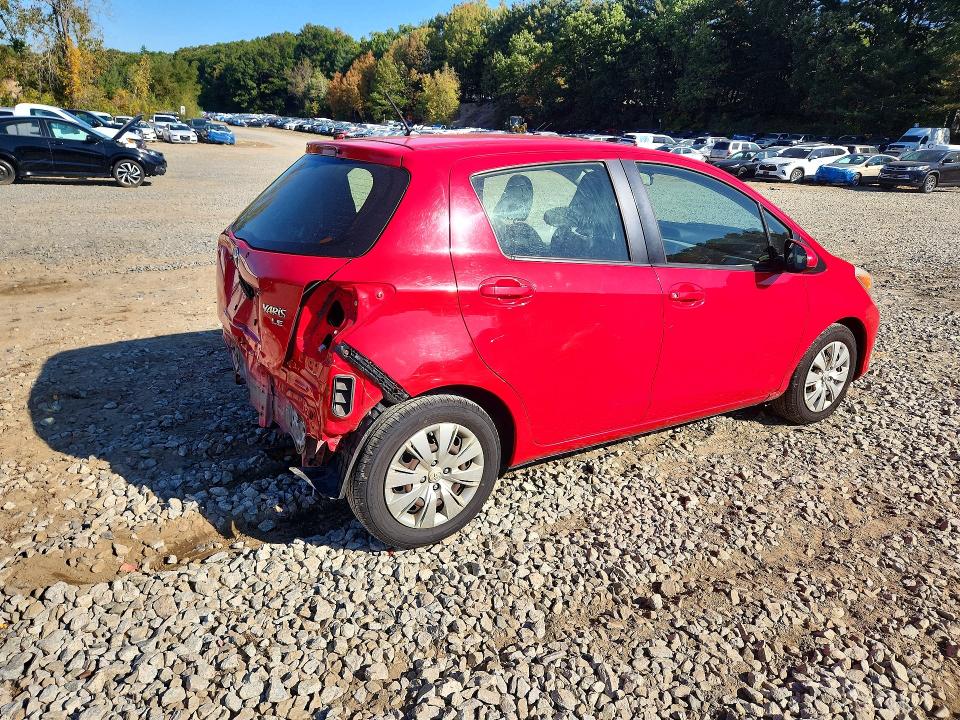 71663486 :رقم المزاد ، JTDKTUD30ED576456 vin ، 2014 Toyota Yaris مزاد بيع