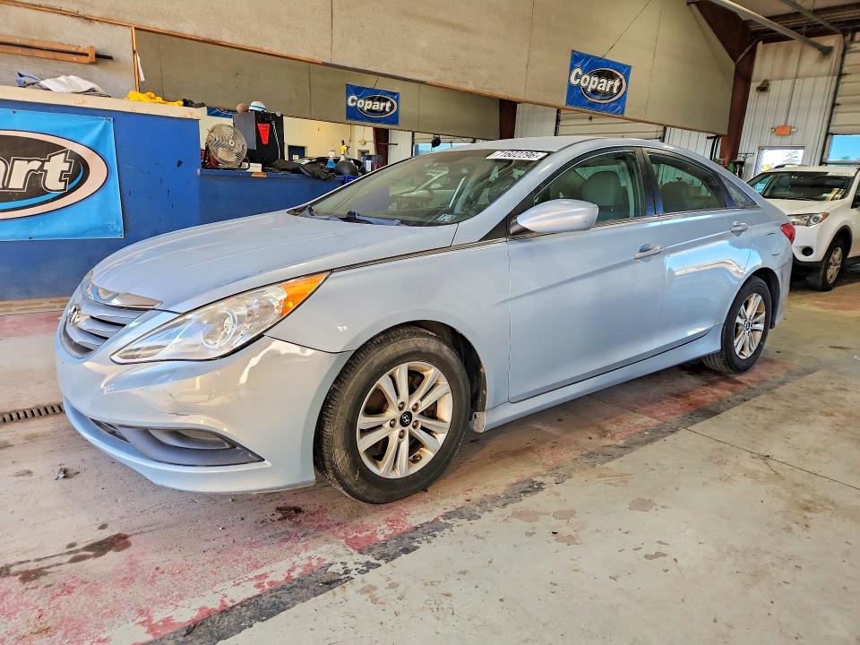 71602296 :رقم المزاد ، 5NPEB4ACXEH843813 vin ، 2014 Hyundai Sonata مزاد بيع