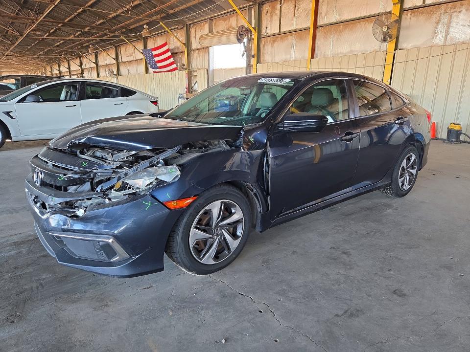 Продаж на аукціоні авто 2020 Honda Civic, vin: 19XFC2F61LE001761, номер лоту: 71597856