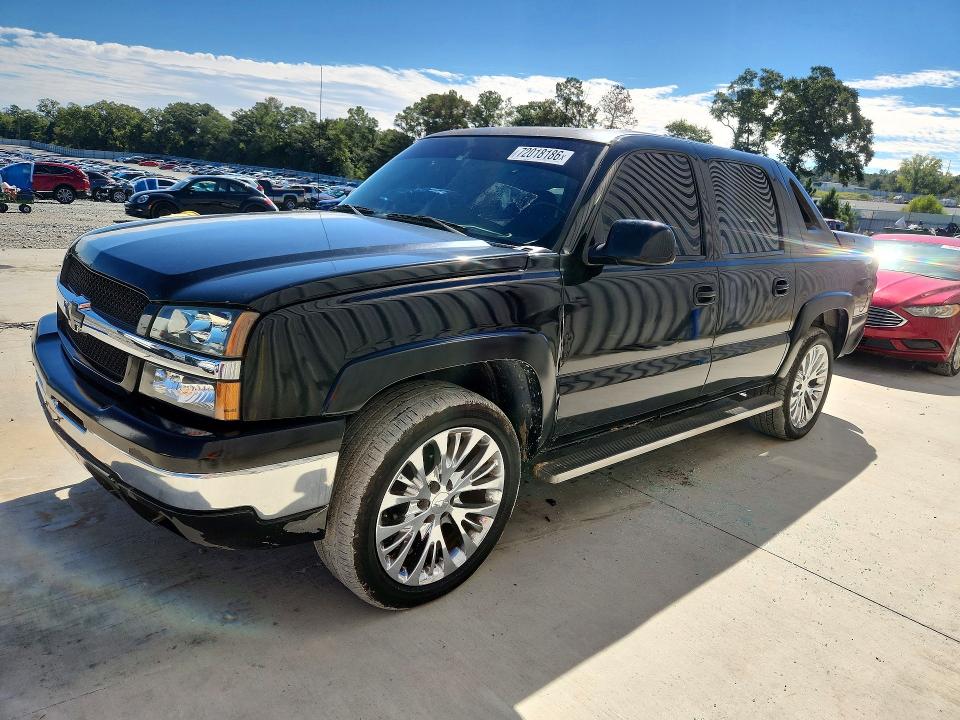 Продажа на аукционе авто 2003 Chevrolet Avalanche, vin: 3GNEK13T23G278238, номер лота: 72018186