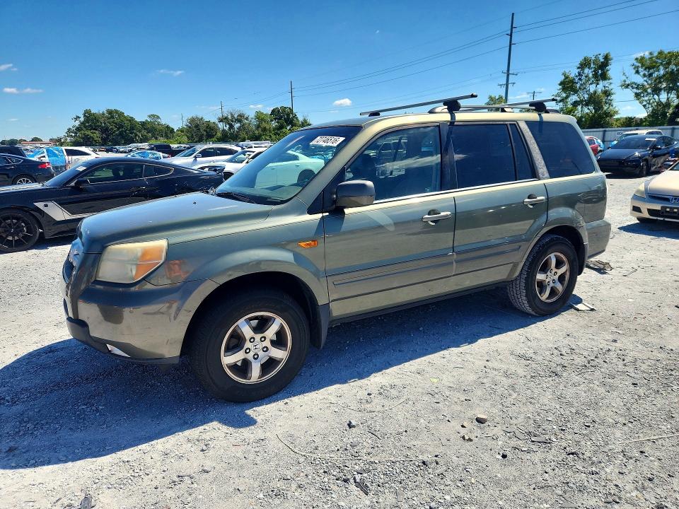 72746516 :رقم المزاد ، 5FNYF28787B007658 vin ، 2007 Honda Pilot مزاد بيع