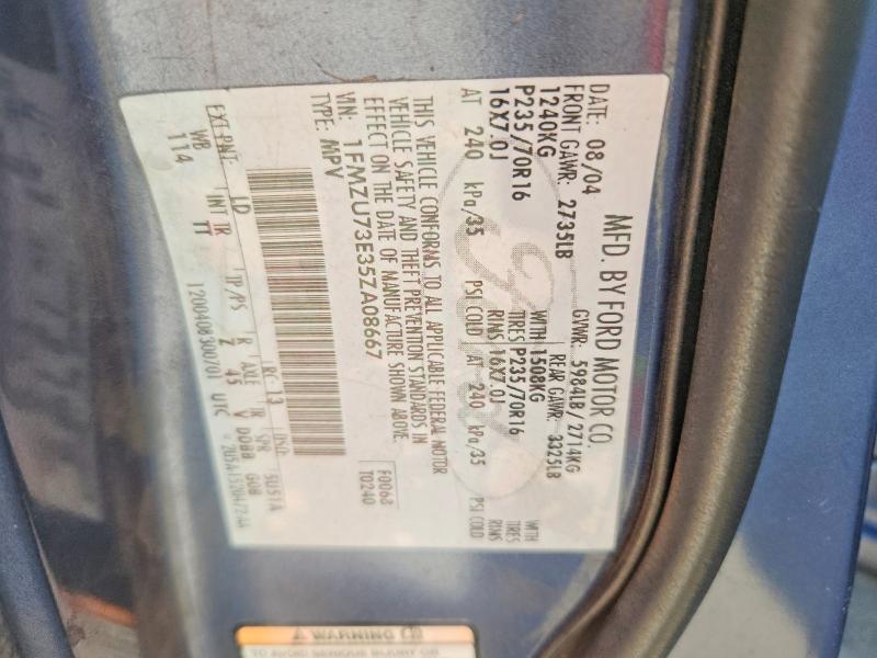 Aukcja sprzedaży 2005 Ford Explorer, vin: 1FMZU73E35ZA08667, numer aukcji: 71293806
