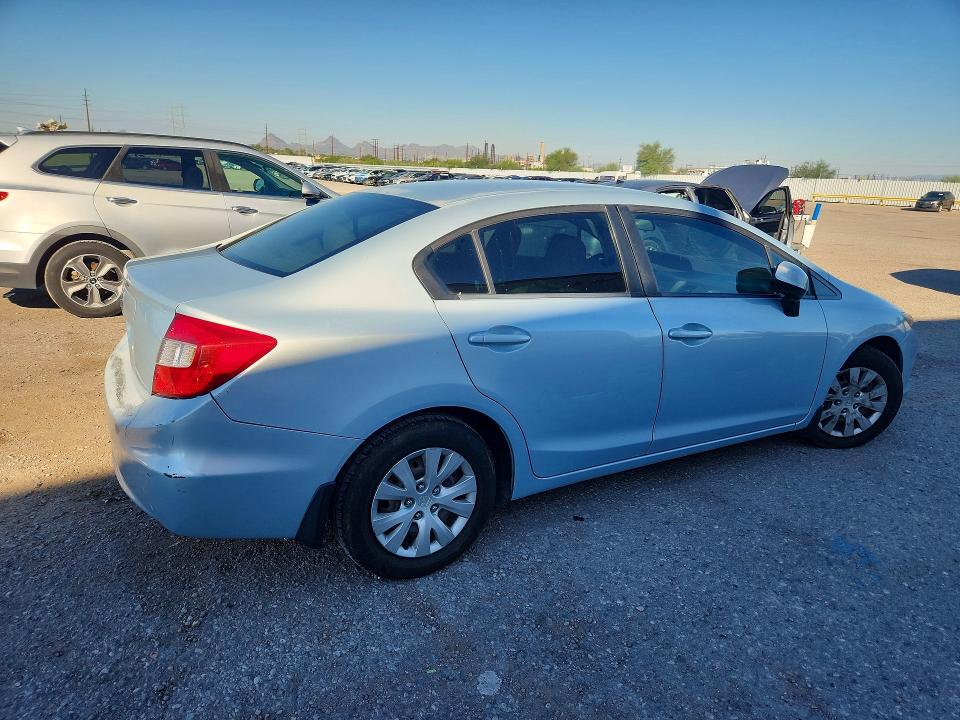 Продажа на аукционе авто 2012 Honda Civic, vin: 19XFB2F58CE316180, номер лота: 71690346