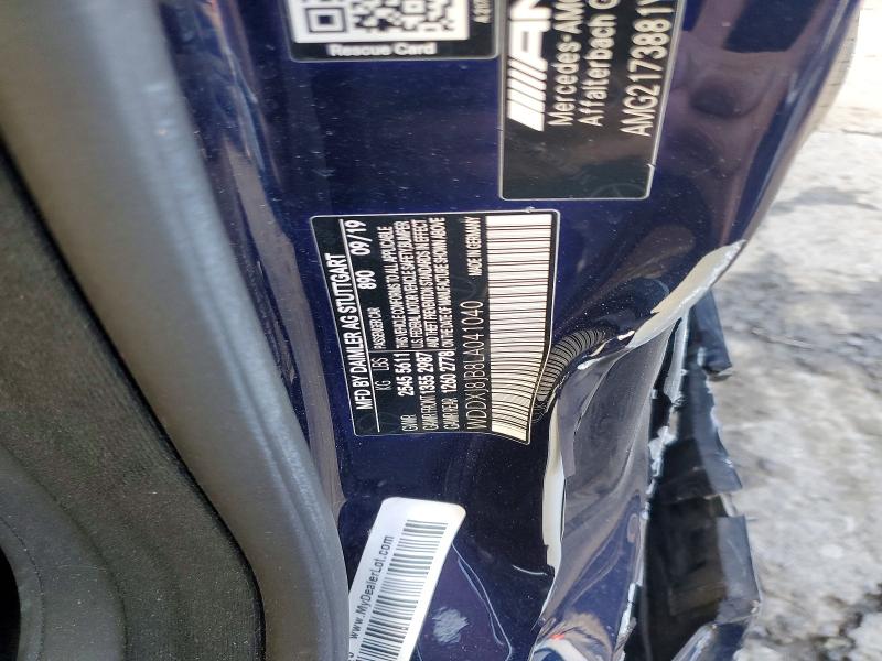 2020 Mercedes-benz S მანქანა იყიდება აუქციონზე, vin: WDDXJ8JB8LA041040, აუქციონის ნომერი: 70868376
