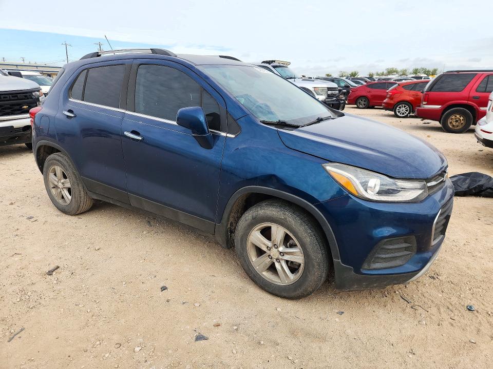 72571686 :رقم المزاد ، 3GNCJLSBXLL329491 vin ، 2020 Chevrolet Trax مزاد بيع