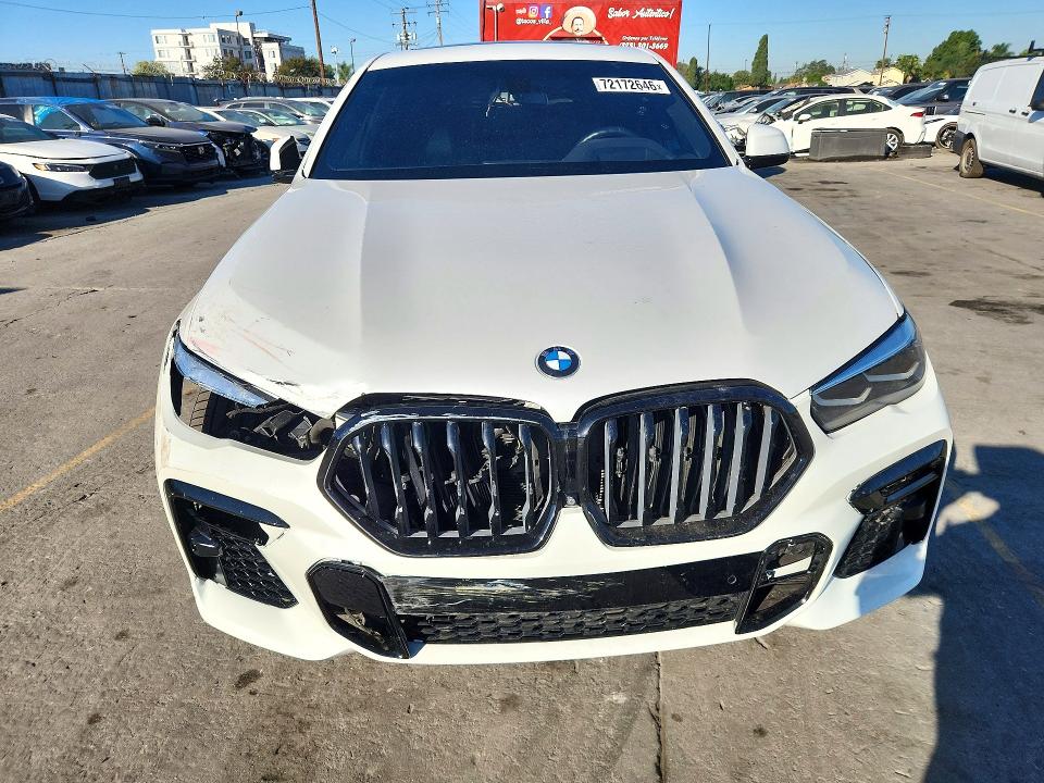 72172646 :رقم المزاد ، 5UXCY6C0XN9M18989 vin ، 2022 Bmw X6 مزاد بيع