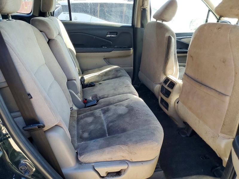 73623836 :رقم المزاد ، 5FNYF5H12GB030995 vin ، 2016 Honda Pilot مزاد بيع