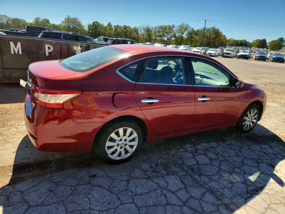 Продаж на аукціоні авто 2014 Nissan Sentra, vin: 3N1AB7AP4EY250330, номер лоту: 72026126