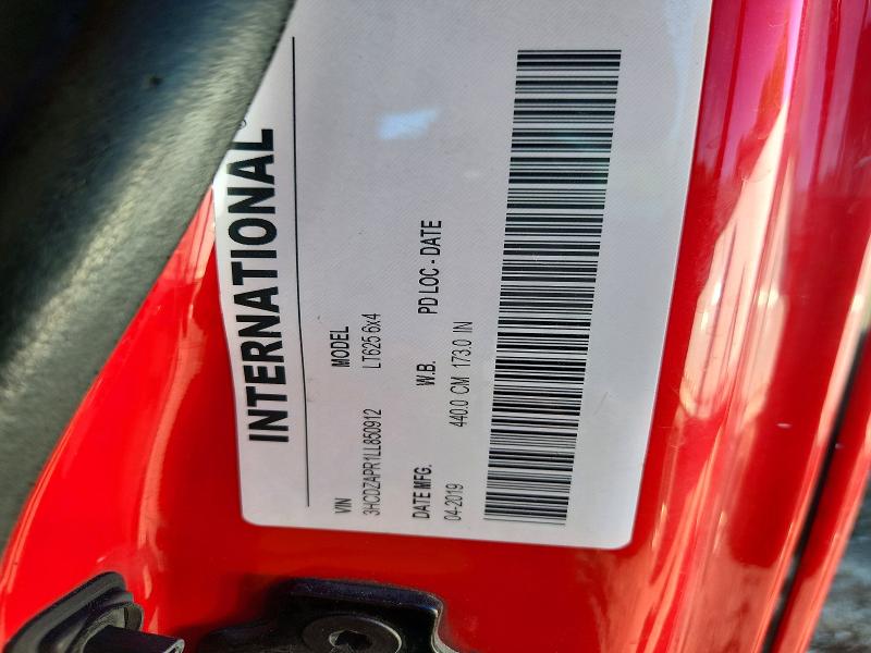 Aukcja sprzedaży 2020 International Lt625, vin: 3HCDZAPR1LL850912, numer aukcji: 72202526