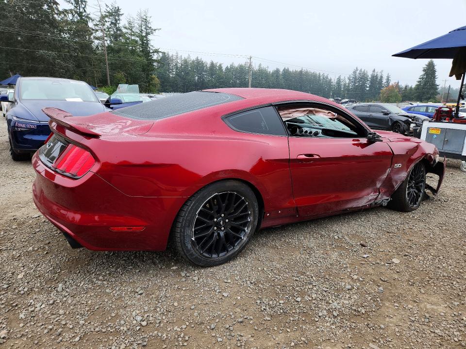 71943746 :رقم المزاد ، 1FA6P8CF8H5315041 vin ، 2017 Ford Mustang مزاد بيع