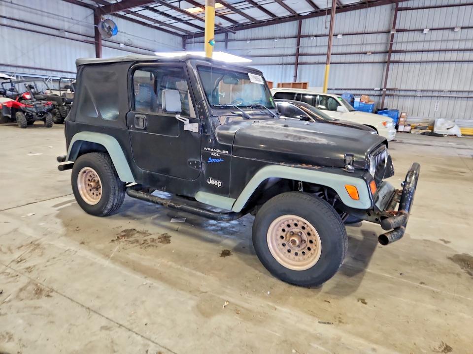 1998 Jeep Wrangler / Tj მანქანა იყიდება აუქციონზე, vin: 1J4FY19S4WP801392, აუქციონის ნომერი: 71190856