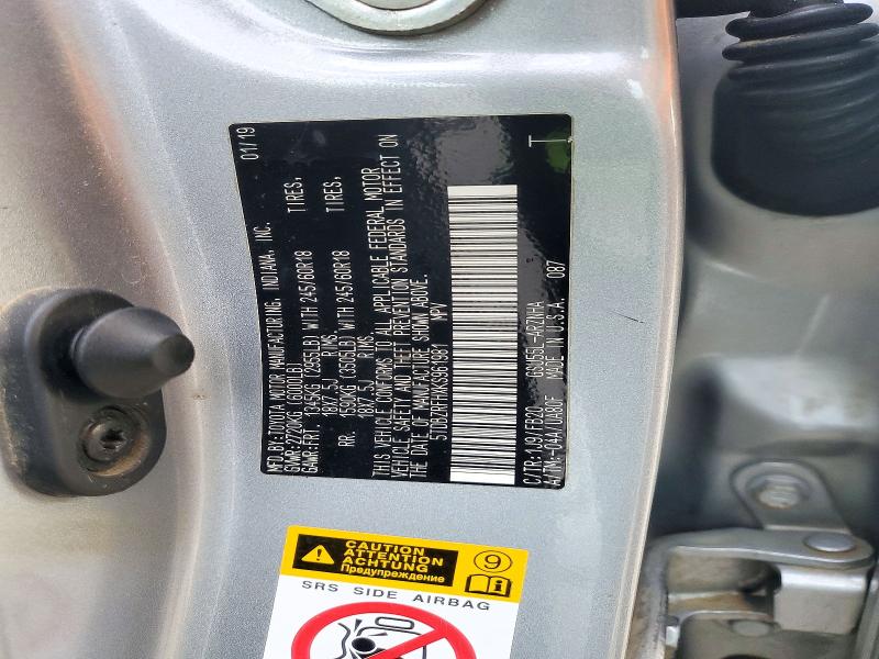 Aukcja sprzedaży 2019 Toyota Highlander, vin: 5TDBZRFHXKS961981, numer aukcji: 71637986