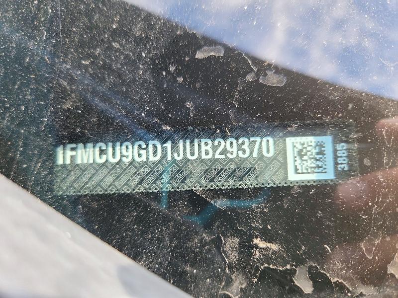 Продаж на аукціоні авто 2018 Ford Escape, vin: 1FMCU9GD1JUB29370, номер лоту: 72571326