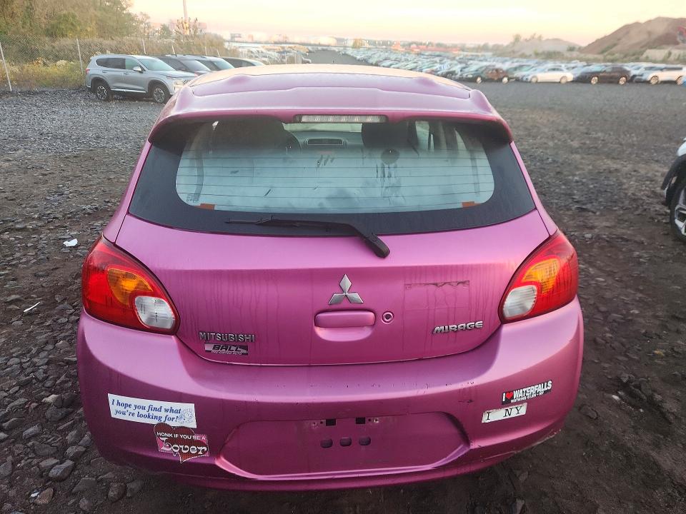 72430616 :رقم المزاد ، ML32A4HJXEH005843 vin ، 2014 Mitsubishi Mirage مزاد بيع