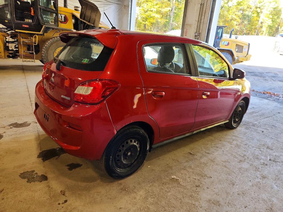 2018 Mitsubishi Mirage მანქანა იყიდება აუქციონზე, vin: ML32A3HJ9JH004106, აუქციონის ნომერი: 71481146