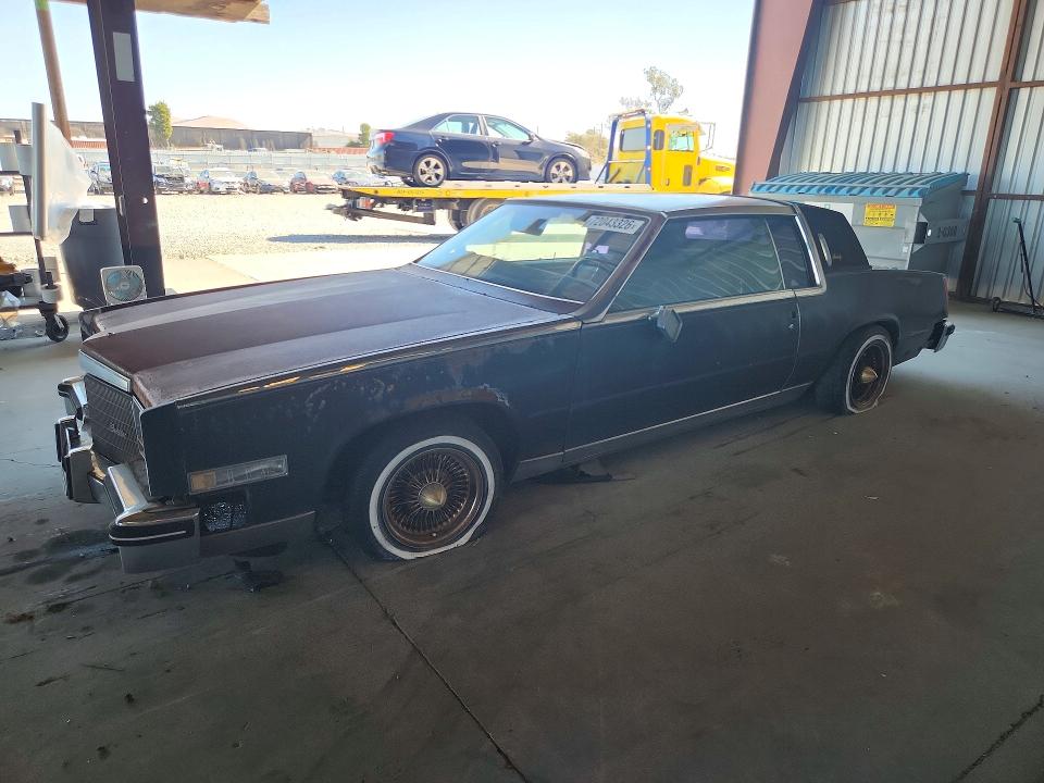 1985 Cadillac Eldorado მანქანა იყიდება აუქციონზე, vin: 1G6EL5782FE602080, აუქციონის ნომერი: 72043326