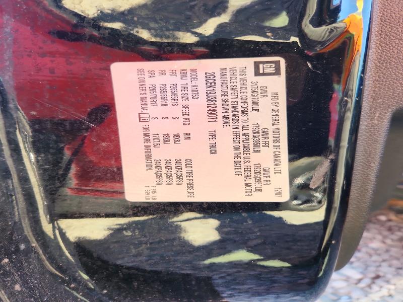 2008 Chevrolet Silverado მანქანა იყიდება აუქციონზე, vin: 2GCEK19J381249071, აუქციონის ნომერი: 71782746