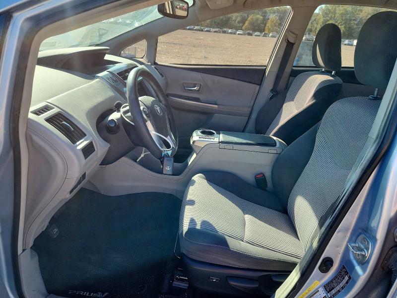 72009616 :رقم المزاد ، JTDZN3EU8FJ025706 vin ، 2015 Toyota Prius V مزاد بيع
