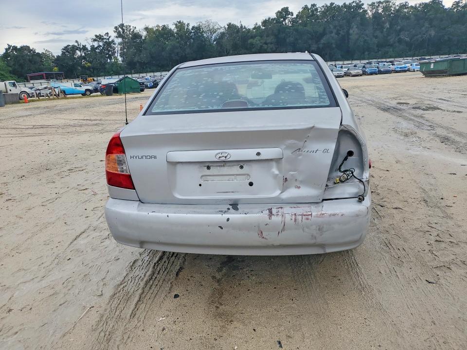 2001 Hyundai Accent მანქანა იყიდება აუქციონზე, vin: KMHCG45CX1U243727, აუქციონის ნომერი: 71768086