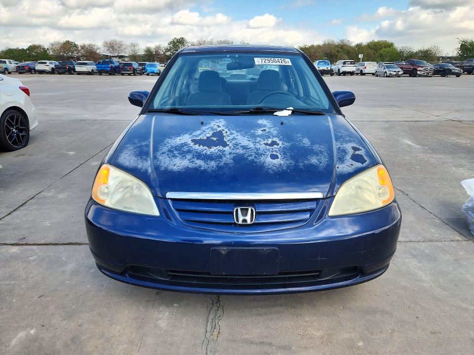 Продаж на аукціоні авто 2001 Honda Civic, vin: 2HGES26761H602626, номер лоту: 72950426