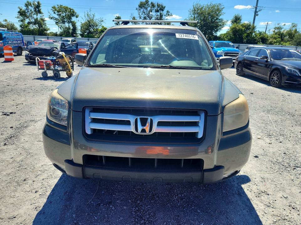 Продажа на аукционе авто 2007 Honda Pilot, vin: 5FNYF28787B007658, номер лота: 72746516