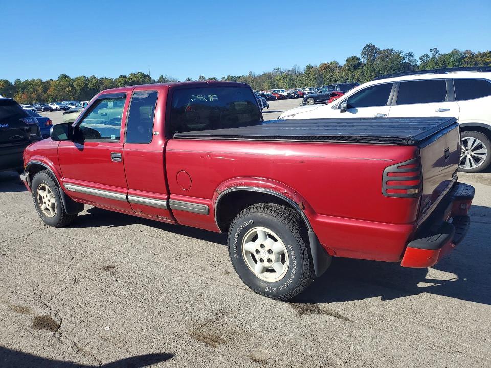 2000 Chevrolet S Truck მანქანა იყიდება აუქციონზე, vin: 1GCDT19WXY8296728, აუქციონის ნომერი: 70907006
