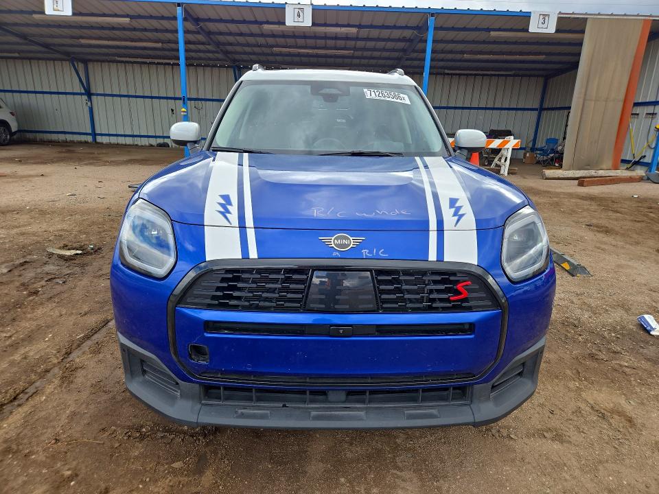 71263586 :رقم المزاد ، WMZ23GA05S7R50646 vin ، 2025 Mini Countryman مزاد بيع