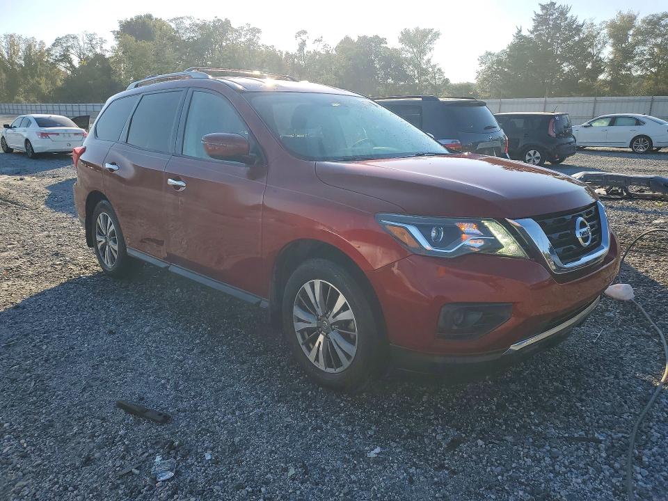 2017 Nissan Pathfinder მანქანა იყიდება აუქციონზე, vin: 5N1DR2MN0HC683722, აუქციონის ნომერი: 72835036