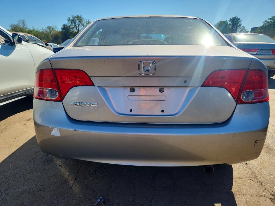 71826496 :رقم المزاد ، 1HGFA16536L127561 vin ، 2006 Honda Civic مزاد بيع