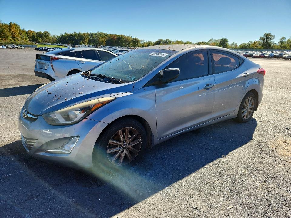 2015 Hyundai Elantra მანქანა იყიდება აუქციონზე, vin: 5NPDH4AE4FH622799, აუქციონის ნომერი: 72146076