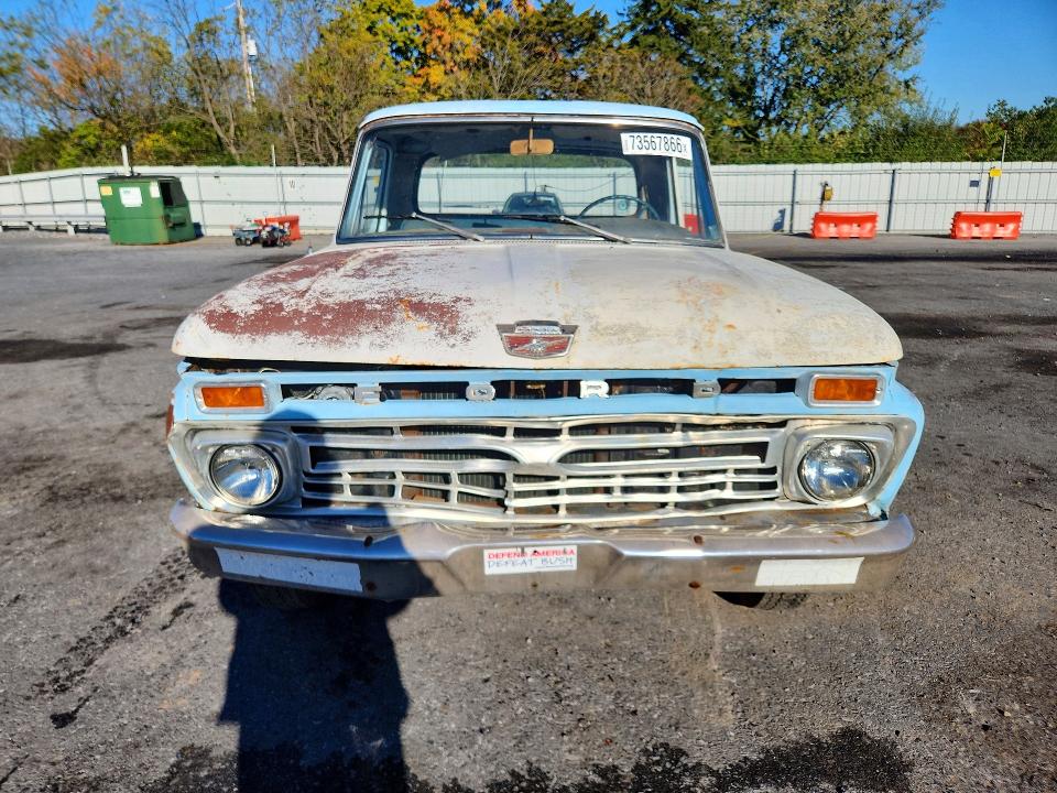 1966 Ford F100 მანქანა იყიდება აუქციონზე, vin: F10AE805099, აუქციონის ნომერი: 73567866
