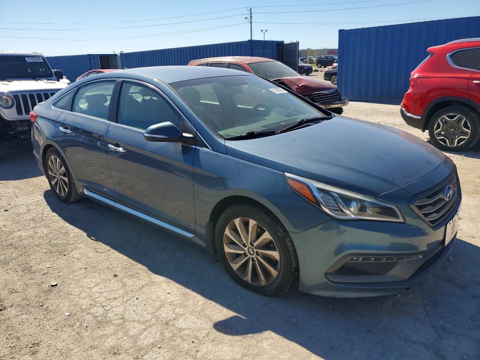 71427276 :رقم المزاد ، 5NPE34AF4FH146534 vin ، 2015 Hyundai Sonata مزاد بيع