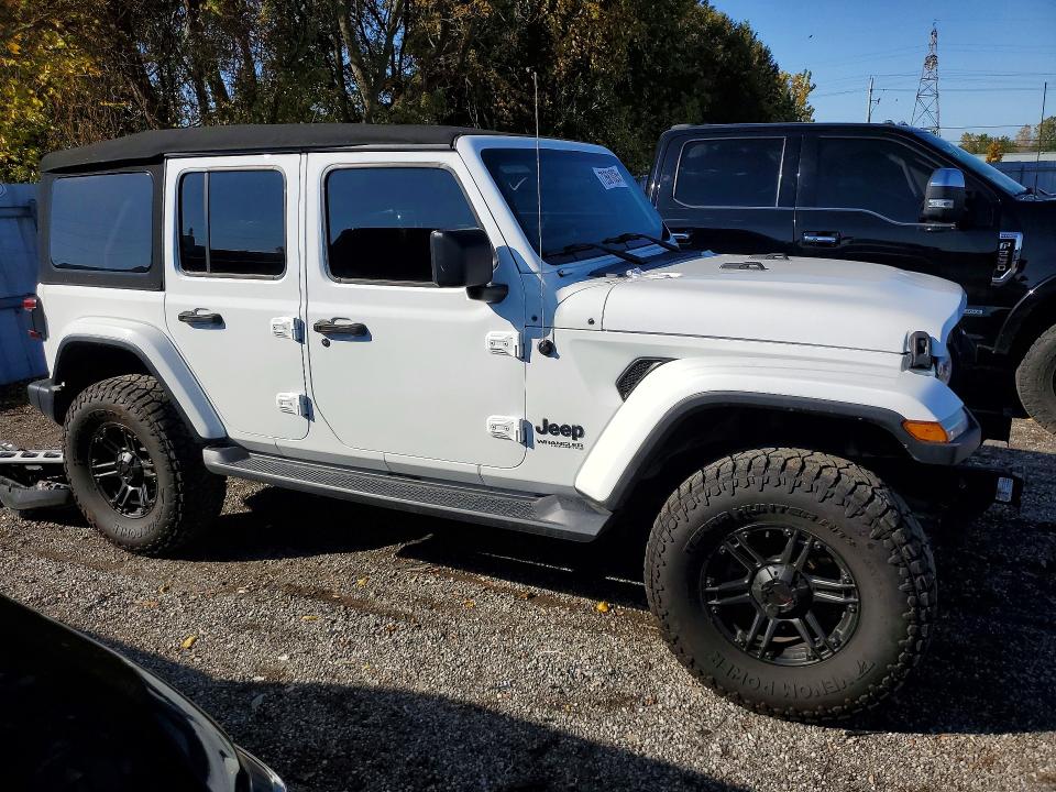 Продажа на аукционе авто 2020 Jeep Wrangler Unlimited, vin: 1C4HJXEN8LW223711, номер лота: 72681026