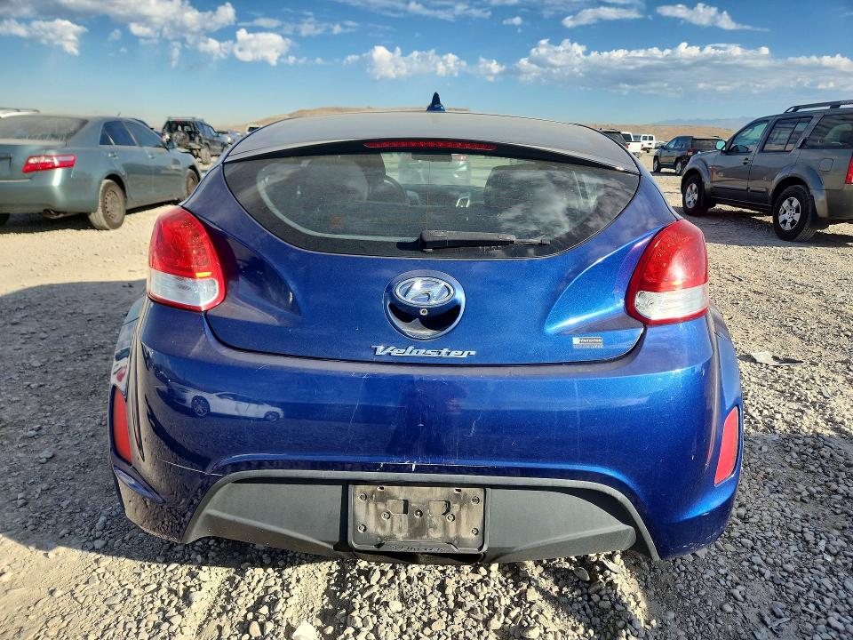 72016076 :رقم المزاد ، KMHTC6ADXGU265743 vin ، 2016 Hyundai Veloster مزاد بيع