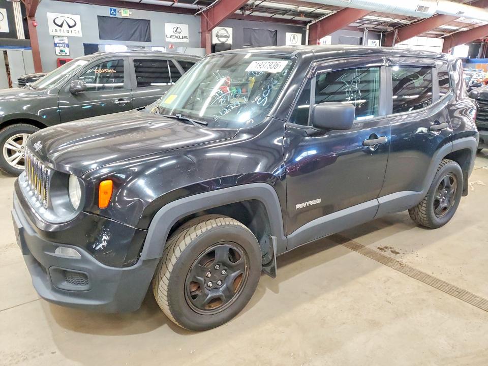 71937936 :رقم المزاد ، ZACCJBAB4HPF20939 vin ، 2017 Jeep Renegade مزاد بيع
