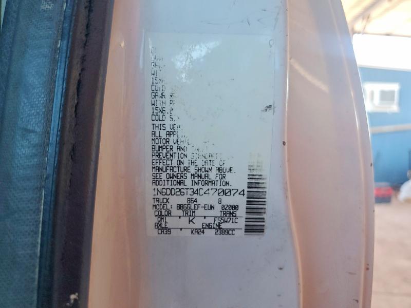 Aukcja sprzedaży 2004 Nissan Frontier, vin: 1N6DD26T34C470074, numer aukcji: 71476156