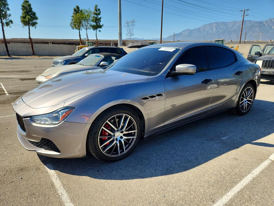 Продажа на аукционе авто 2014 Maserati Ghibli, vin: ZAM57RTA6E1088429, номер лота: 71290006