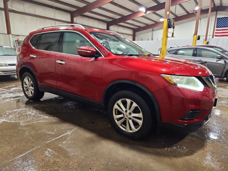 2015 Nissan Rogue მანქანა იყიდება აუქციონზე, vin: 5N1AT2MV1FC840644, აუქციონის ნომერი: 70773016