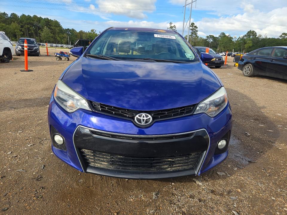 71603846 :رقم المزاد ، 5YFBURHE7EP027243 vin ، 2014 Toyota Corolla مزاد بيع