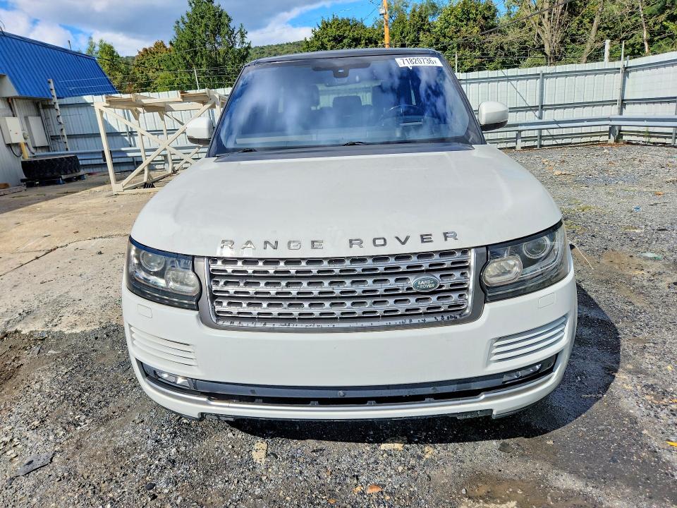 2016 Land Rover Range Rover მანქანა იყიდება აუქციონზე, vin: SALGS2EF9GA301462, აუქციონის ნომერი: 71820736