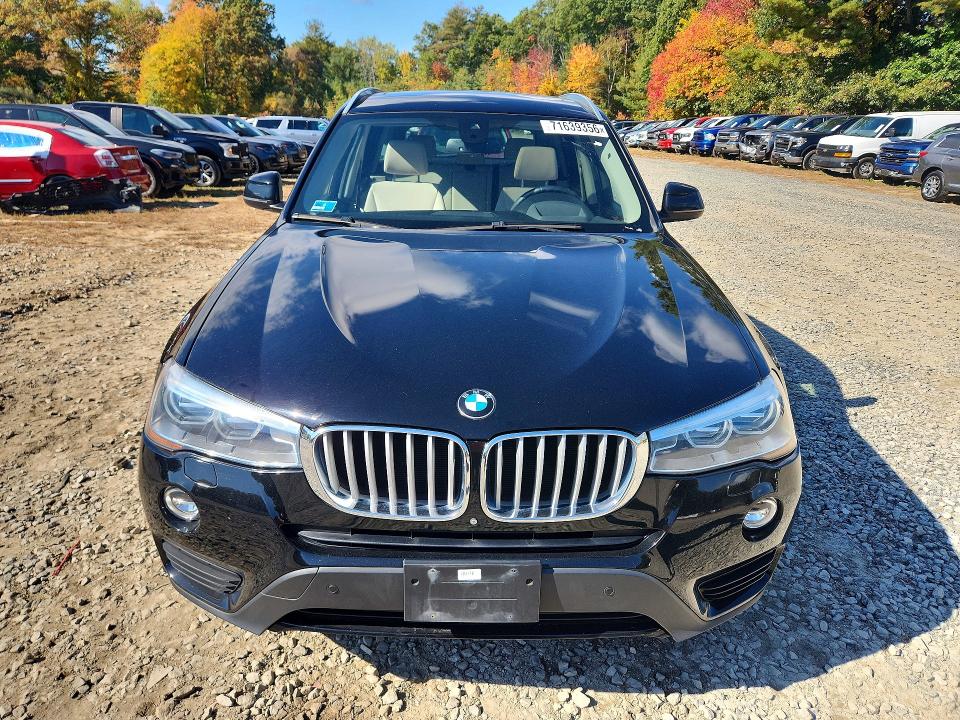 Aukcja sprzedaży 2017 Bmw X3, vin: 5UXWX7C31H0U44065, numer aukcji: 71639356